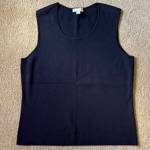 Classic Blue Sleeveless Top